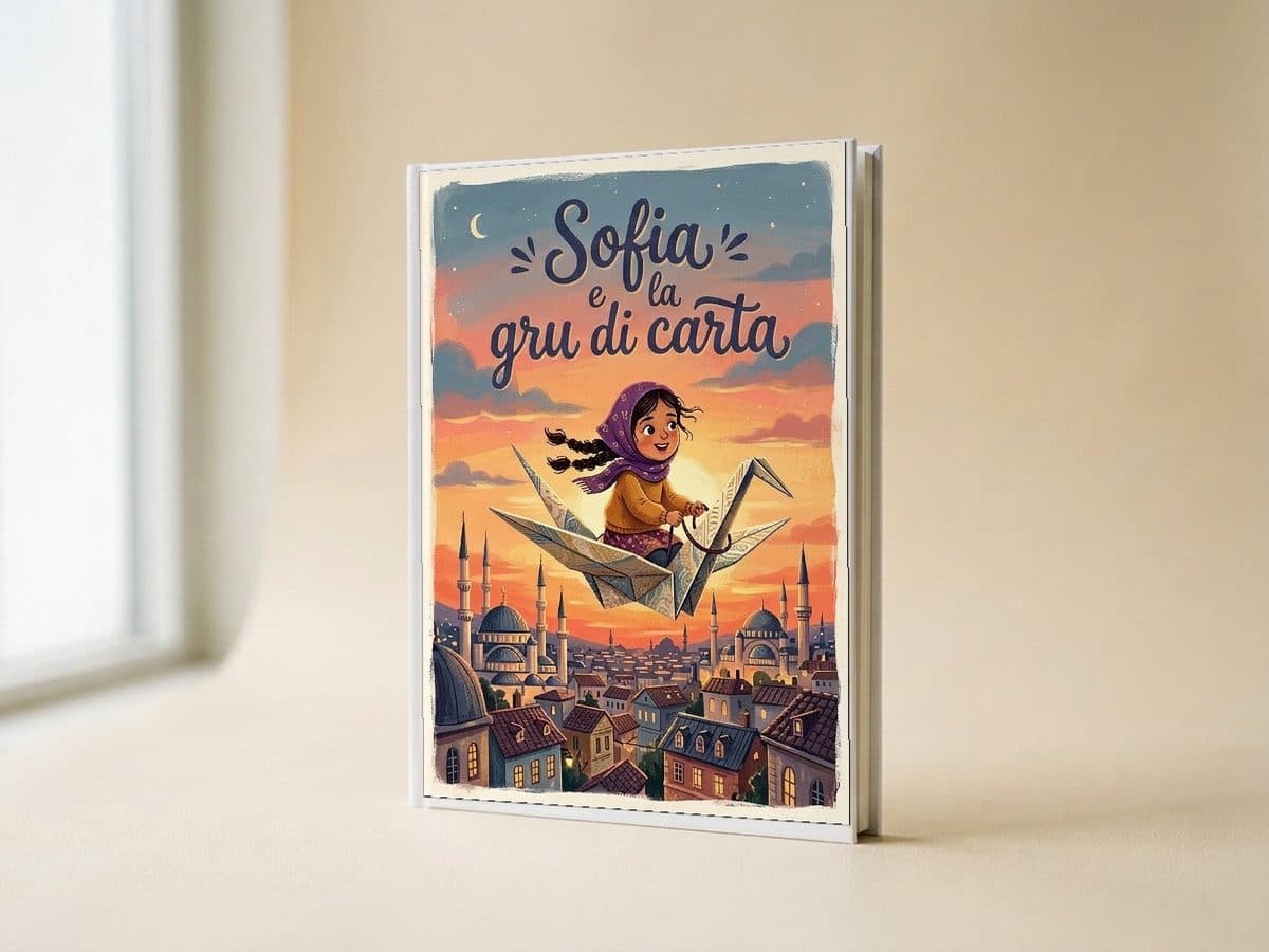 Libro con copertina rigida e il nome Sofia in copertina